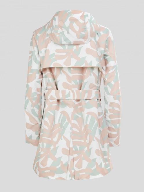 haine de ploaie pt. femei Fundango Regina II Waterproof Trench Jacket roz 11