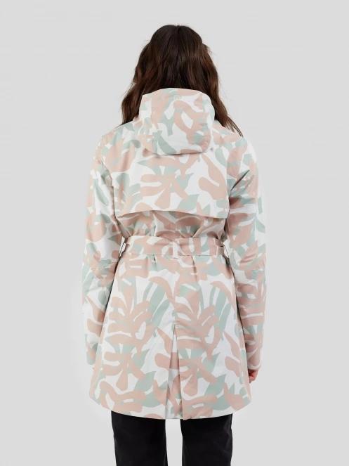 haine de ploaie pt. femei Fundango Regina II Waterproof Trench Jacket roz 3