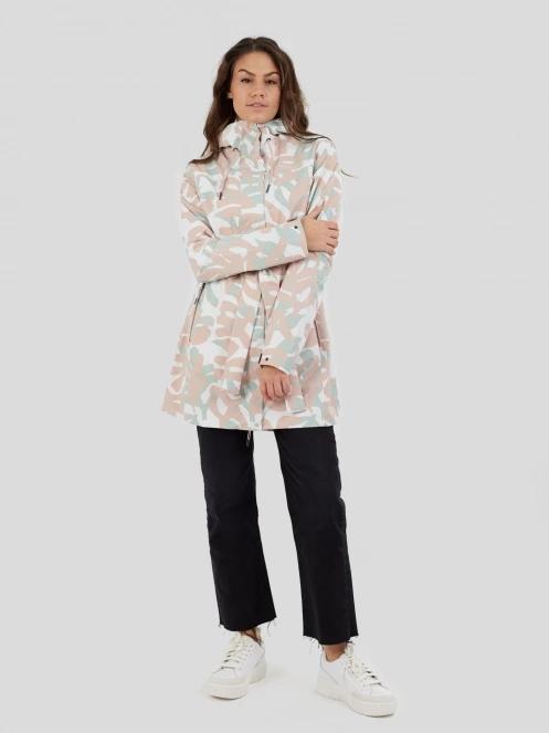 haine de ploaie pt. femei Fundango Regina II Waterproof Trench Jacket roz 4