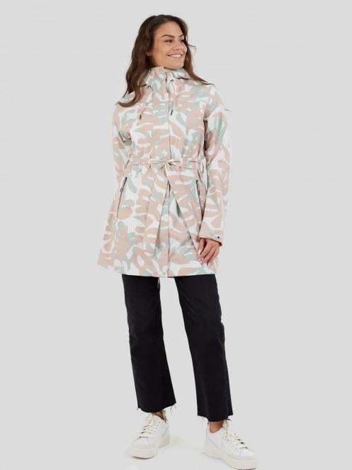 haine de ploaie pt. femei Fundango Regina II Waterproof Trench Jacket roz 5