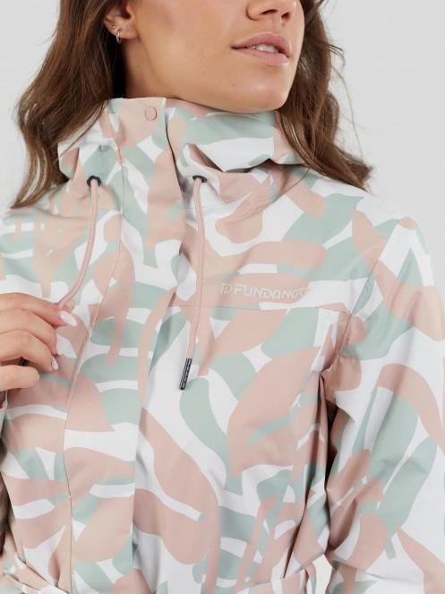 haine de ploaie pt. femei Fundango Regina II Waterproof Trench Jacket roz 6