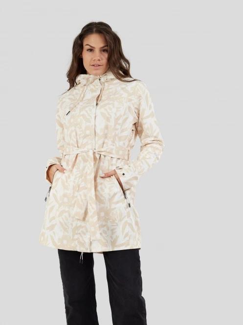haine de ploaie pt. femei Fundango Regina II Waterproof Trench Jacket roz 2