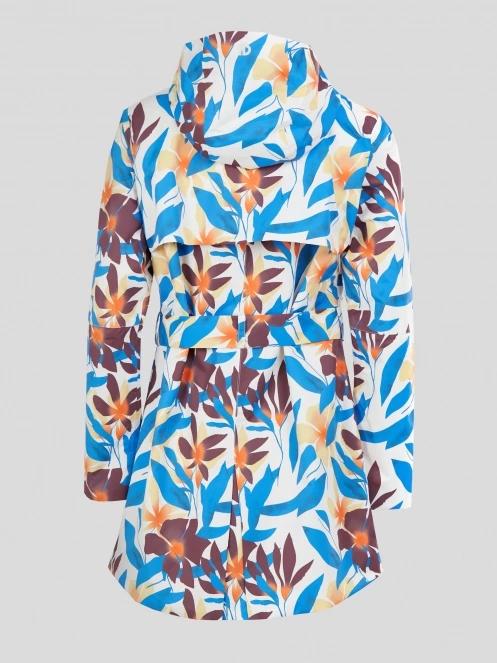 haine de ploaie pt. femei Fundango Regina II Waterproof Trench Jacket albastru 9