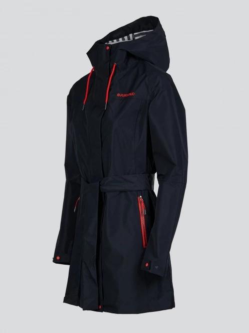 haine de ploaie pt. femei Fundango Regina II Waterproof Trench Jacket albastru inchis 10