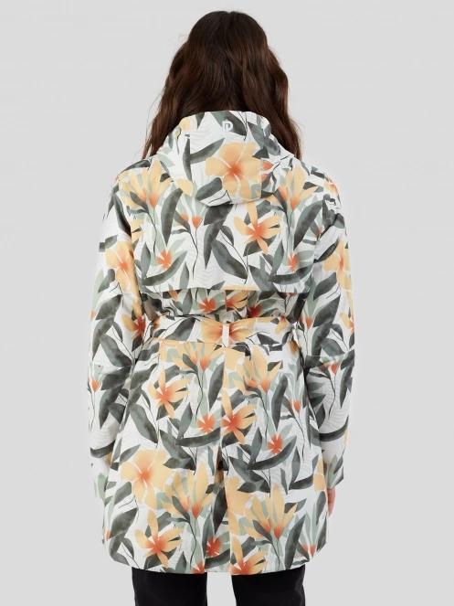 haine de ploaie pt. femei Fundango Regina II Waterproof Trench Jacket alb 3