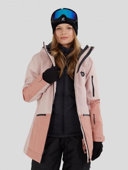 geaca de schi pt. femei Fundango Nashua ECO 3L Allmountain Jacket roz 2