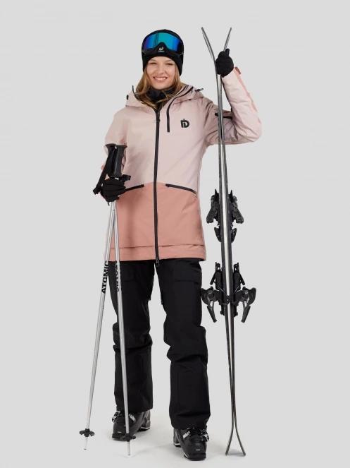 geaca de schi pt. femei Fundango Nashua ECO 3L Allmountain Jacket roz 4