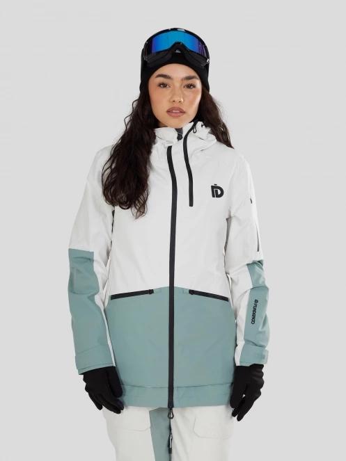 geaca de schi pt. femei Fundango Nashua ECO 3L Allmountain Jacket verde 2