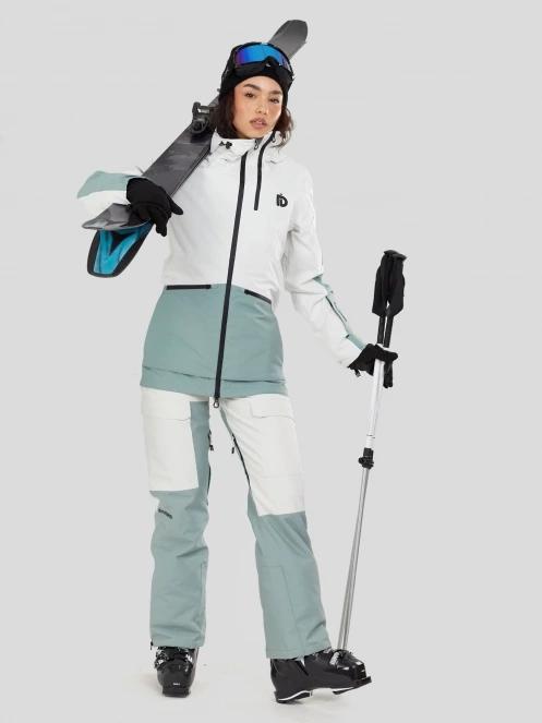 geaca de schi pt. femei Fundango Nashua ECO 3L Allmountain Jacket verde 4