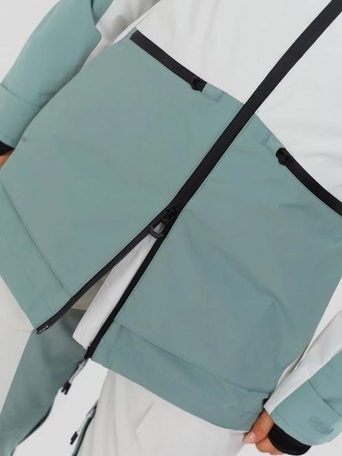 geaca de schi pt. femei Fundango Nashua ECO 3L Allmountain Jacket verde 8