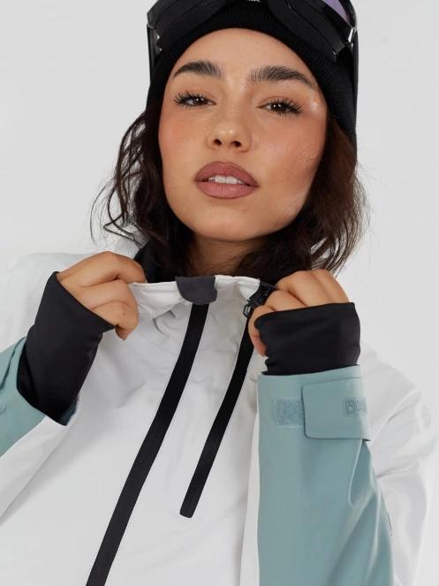 geaca de schi pt. femei Fundango Nashua ECO 3L Allmountain Jacket verde 10