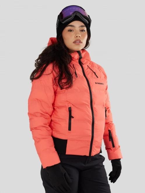 geaca de schi matlasata pt. femei Fundango Zina Padded Jacket roz 2