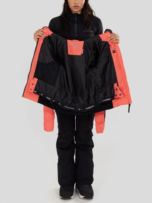 geaca de schi matlasata pt. femei Fundango Zina Padded Jacket roz 5