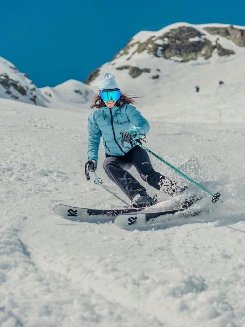 geaca de schi matlasata pt. femei Fundango Zina Padded Jacket albastru 8