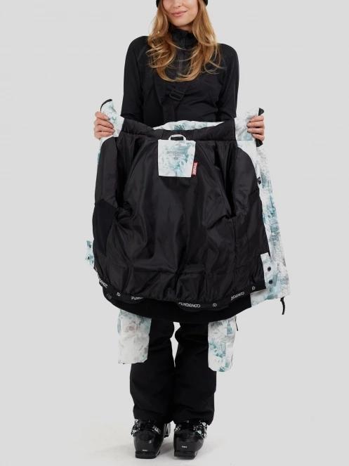 geaca de schi matlasata pt. femei Fundango Zina Padded Jacket alb 5