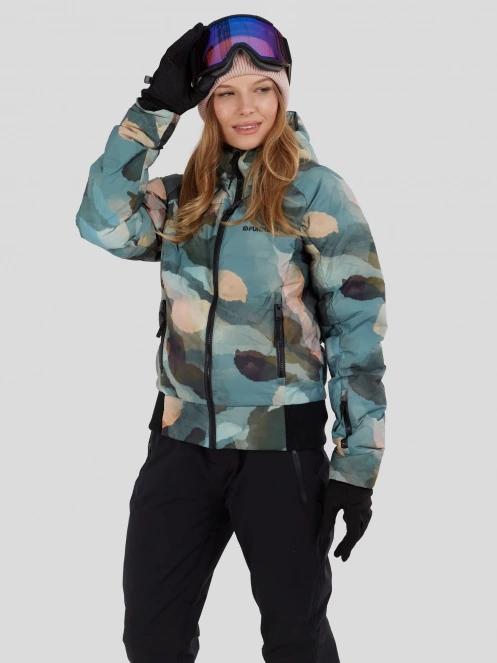 geaca de schi matlasata pt. femei Fundango Zina Padded Jacket verde 6