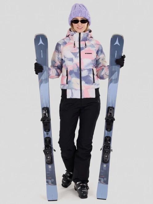geaca de schi matlasata pt. femei Fundango Zina Padded Jacket roz 4