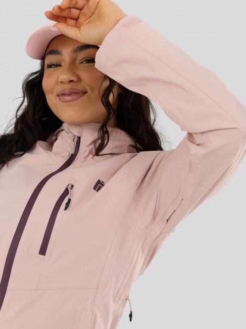 haine de ploaie pt. femei Fundango Piora II Waterproof Jacket roz 8