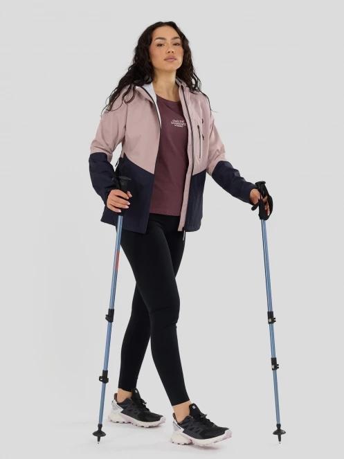 haine de ploaie pt. femei Fundango Piora II Waterproof Jacket roz 12