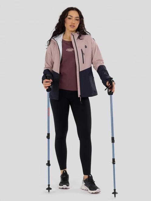 haine de ploaie pt. femei Fundango Piora II Waterproof Jacket roz 5