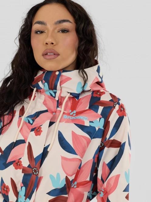 haine de ploaie pt. femei Fundango Regina III Waterproof Trench Jacket nisip 6