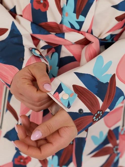 haine de ploaie pt. femei Fundango Regina III Waterproof Trench Jacket nisip 8