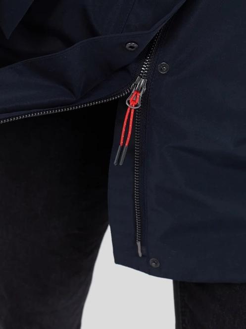 haine de ploaie pt. femei Fundango Regina III Waterproof Trench Jacket albastru inchis 8