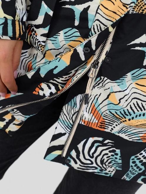 haine de ploaie pt. femei Fundango Regina III Waterproof Trench Jacket negru 6