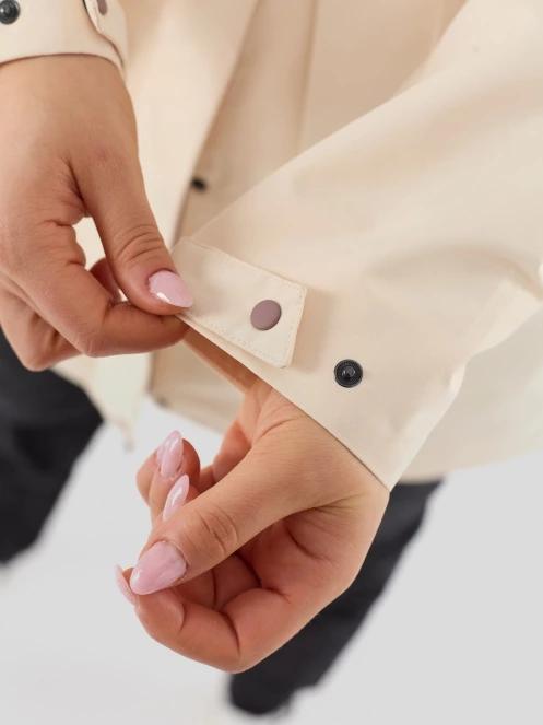 haine de ploaie pt. femei Fundango Regina III Waterproof Trench Jacket nisip 7