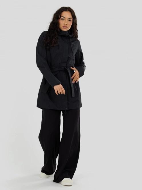 haine de ploaie pt. femei Fundango Regina III Waterproof Trench Jacket negru 4
