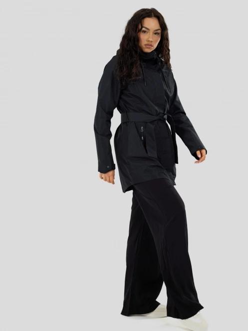 haine de ploaie pt. femei Fundango Regina III Waterproof Trench Jacket negru 5