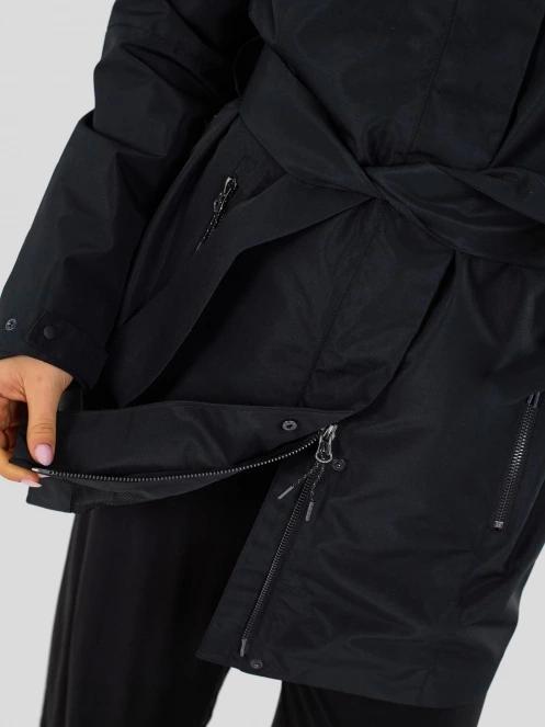 haine de ploaie pt. femei Fundango Regina III Waterproof Trench Jacket negru 9