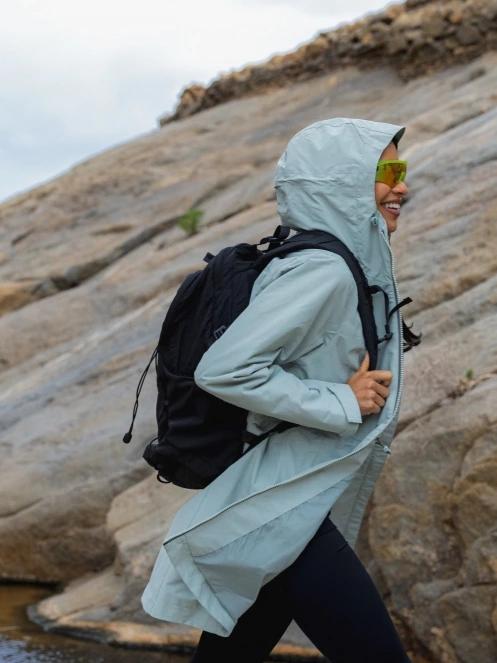 haine de ploaie pt. femei Fundango Yuma Raincoat verde 10