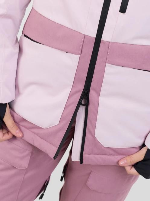geaca de schi pt. femei Fundango Poplar II ECO Jacket roz 11