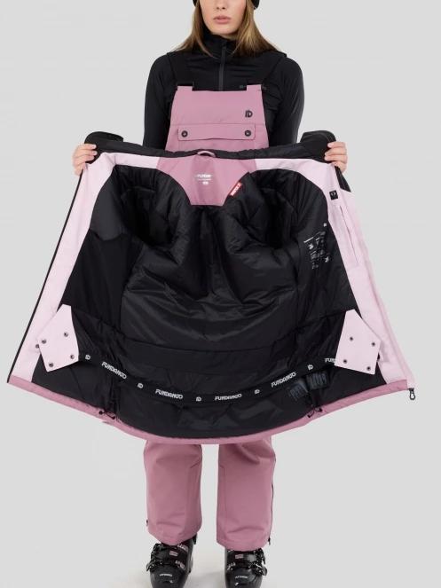 geaca de schi pt. femei Fundango Poplar II ECO Jacket roz 5