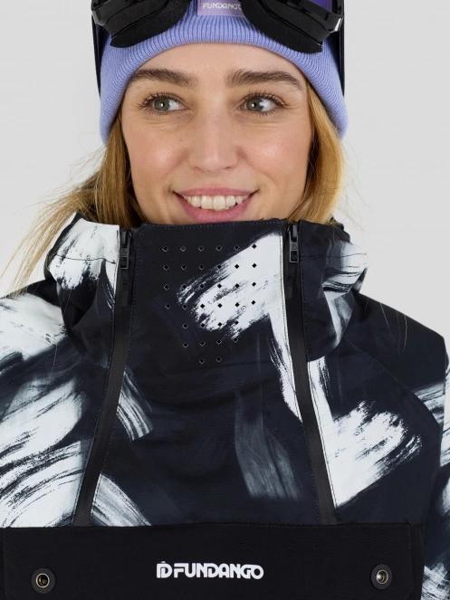 geaca de schi pt. femei Fundango Fayette ECO Anorak negru 8