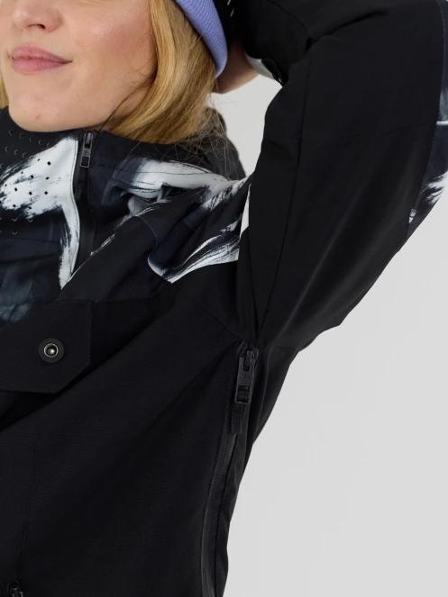 geaca de schi pt. femei Fundango Fayette ECO Anorak negru 10