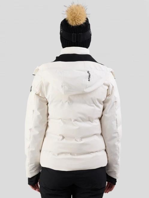 geaca de schi matlasata pt. femei Fundango Moira Padded Jacket nisip 3