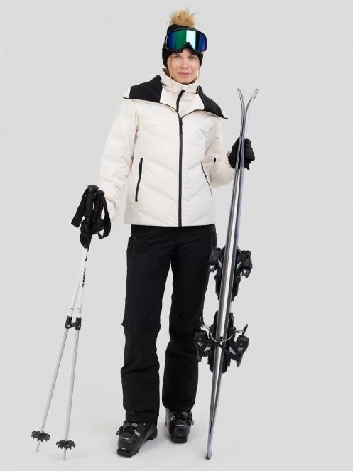 geaca de schi matlasata pt. femei Fundango Moira Padded Jacket nisip 4