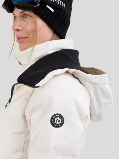 geaca de schi matlasata pt. femei Fundango Moira Padded Jacket nisip 8