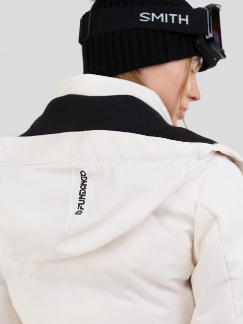 geaca de schi matlasata pt. femei Fundango Moira Padded Jacket nisip 10