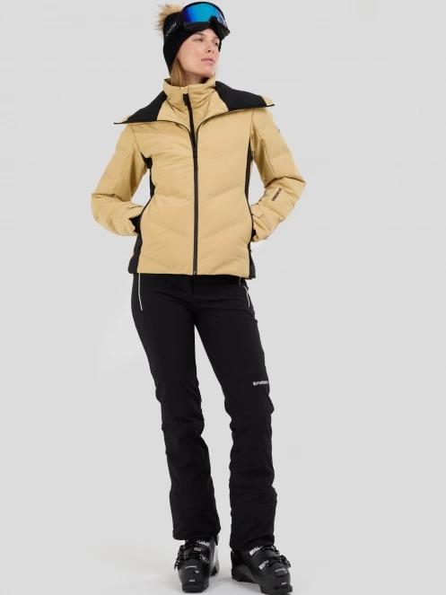 geaca de schi matlasata pt. femei Fundango Moira Padded Jacket nisip 6