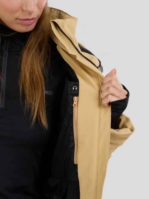 geaca de schi matlasata pt. femei Fundango Moira Padded Jacket nisip 7