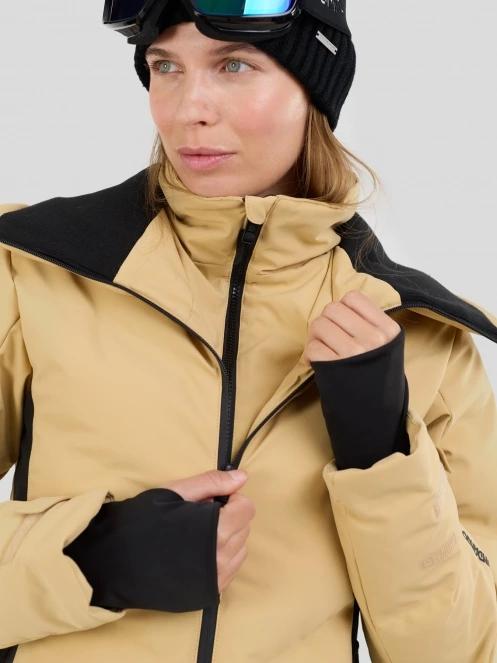 geaca de schi matlasata pt. femei Fundango Moira Padded Jacket nisip 8