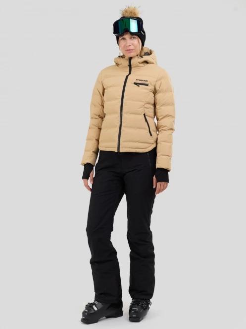 geaca de schi matlasata pt. femei Fundango Rodney Padded Jacket nisip 3