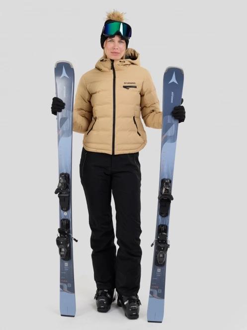 geaca de schi matlasata pt. femei Fundango Rodney Padded Jacket nisip 4