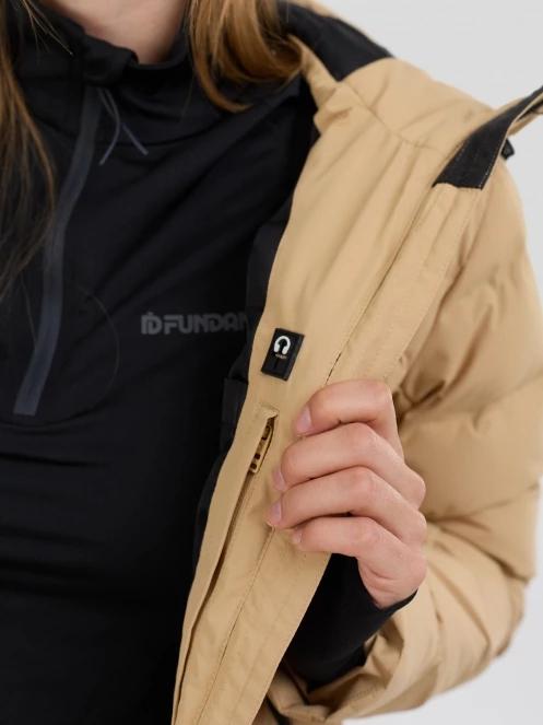 geaca de schi matlasata pt. femei Fundango Rodney Padded Jacket nisip 8