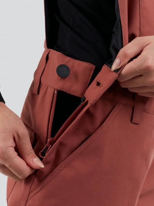 pantaloni de schi pt. femei Fundango Sakura ECO Bib Pants roz 9