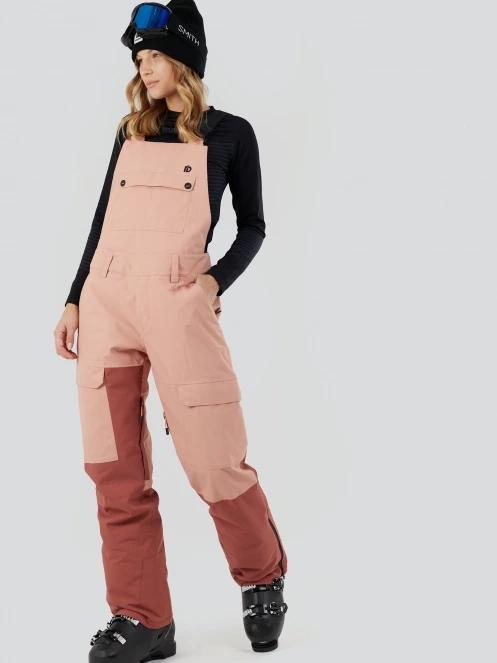 pantaloni de schi pt. femei Fundango Sakura ECO Bib Pants roz 5