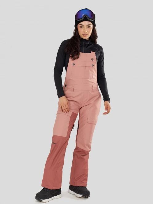 salopeta de schi pt. femei Fundango Sakura ECO Bib Pants roz 2